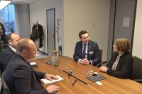 კახაბერ კუჭავა და ირაკლი ბერაია ჰაიდი ჰაუტალასს შეხვდნენ კახაბერ კუჭავა და ირაკლი ბერაია ჰაიდი ჰაუტალასს შეხვდნენ