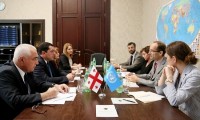სუს-ის უფროსის მოადგილე სამხრეთ კავკასიაში გაერო-ს ლტოლვილთა უმაღლესი კომისრის (UNHCR) რეგიონალურ წარმომადგენელს შეხვდა