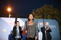 სალომე ზურაბიშვილმა თბილისის მოსახლეობასთან შეხვედრები გამართა