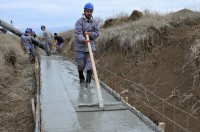 დოესში სარწყავი სისტემის აღდგენითი სამუშაოები ხორციელდება