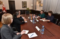 თამარ ჩუგოშვილი შვედეთის პარლამენტის მესამე ვიცე-სპიკერს შეხვდა