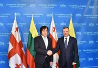 ირაკლი კობახიძე ლიტვის პრემიერ-მინისტრს შეხვდა