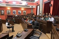 ზაქარია ქუცნაშვილი თიანეთის, ყაზბეგის და დუშეთის მაჟორიტარული ოლქის პირველკურსელებს შეხვდა