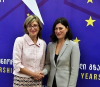 სოფიო ქაცარავამ შეხვედრა გამართა ბულგარეთის ვიცე-პრემიერთან და საგარეო საქმეთა მინისტრთან, ეკატერინა ზაჰარიევასთან