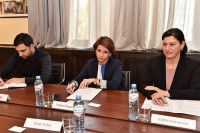 თამარ ჩუგოშვილი ეუთოს დემოკრატიული ინსტიტუტებისა და ადამიანის უფლებათა ოფისის წარმომადგენლებს შეხვდა