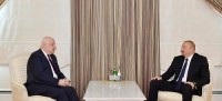 გიგი წერეთელი აზერბაიჯანის პრეზიდენტს შეხვდა
