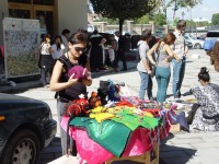 აბანოთუბანში ხალხური რეწვის ნიმუშების გამოფენა მიმდინარეობს