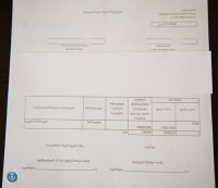 ფინანსთა სამინისტროს საგამოძიებო სამსახურმა ჯგუფურად ყალბი საგადასახადო დოკუმენტების  დამზადება - გამოყენების ფაქტზე ორი პირი დააკავა