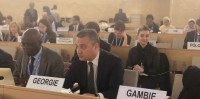 ადამიანის უფლებათა საბჭოს გენერალურ დებატებზე ვიქტორ დოლიძემ ენობრივ დისკრიმინაციაზე ისაუბრა