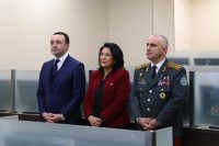 თავდაცვის მინისტრმა ქართველ მშვიდობისმყოფელებს დამდეგი ახალი წელი მიულოცა  თავდაცვის მინისტრმა ქართველ მშვიდობისმყოფელებს დამდეგი ახალი წელი მიულოცა