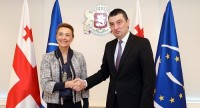 პრემიერ-მინისტრმა და ევროპის საბჭოს გენერალურ მდივანმა ორგანიზაციაში საქართველოს თავმჯდომარეობის პრიორიტეტები განიხილეს პრემიერ-მინისტრმა და ევროპის საბჭოს გენერალურ მდივანმა ორგანიზაციაში საქართველოს თავმჯდომარეობის პრიორიტეტები განიხილეს