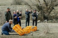 ველური ბუნების სააგენტომ ადგილობრივი სახეობის კაკაბი დაცული ტერიტორიის ბუფერულ ზონაში გაუშვა