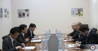 ალექსანდრე ხვთისიაშვილი საქართველოში იაპონიის ელჩს შეხვდა