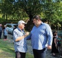 ვასილ ჩიგოგიძე ჩოხატაურის სოფლების - ინტაბუეთის, ჯვარცხმის და ვაზიანის მაცხოვრებლებს შეხვდა