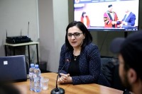 სოფო კილაძემ ადამიანის უფლებათა საუნივერსიტეტო კვირეულის ფარგლებში საჯარო ლექცია ჩაატარა