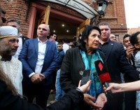 ​სალომე ზურაბიშვილი: ჩვენ ვართ ის ერთ-ერთი ქვეყანა, სადაც შიიტები და სუნიტები ერთად ზეიმობენ, დღევანდელ მსოფლიოში ეს მართლაც აღსანიშნავია