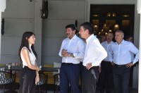 "ქართული ოცნების" ლიდერებმა სოფელ კურდღელაურში ახალი სასტუმრო „ესკიზი“ დაათვალიერეს, სადაც 71 ადამიანია დასაქმებული