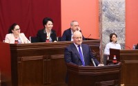 კომიტეტების გაერთიანებულ სხდომაზე მთავრობისთვის ნდობის გამოცხადებას მხარი დაუჭირეს
