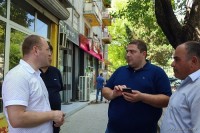 სენაკის მაჟორიტარი და მერიის წარმომადგენლები მიმდინარე ინფრასტრუქტურულ პროექტებს გაეცნენ