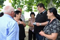 „ქართული ოცნების“ ოზურგეთის, ლანჩხუთის და ჩოხატაურის მაჟორიტარი დეპუტატობის კანდიდატი ვასილ ჩიგოგიძე ჩოხატაურში მოსახლეობას შეხვდა 