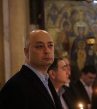გიორგი ქობულია საშობაო ლიტურგიას დაესწრო