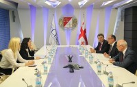 დიმიტრი ქუმსიშვილი ევროპის საბჭოს ბანკის მმართველის მოადგილეს შეხვდა