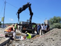 დიდ დიღომში არჩილ მეფის ქუჩის რეაბილიტაცია მიმდინარეობს