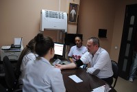 ნიკოლოზ ხაჩირაშვილმა ბავშვთა ონკო-ჰემატოლოგიის დეპარტამენტში სისხლი ჩააბარა