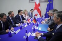 არჩილ თალაკვაძე გერმანიის ევროპულ საქმეთა სახელმწიფო მინისტრს შეხვდა