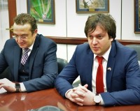 ირაკლი კობახიძე სენატორ რონ ჯონსონს შეხვდა