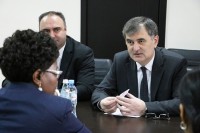 სოზარ სუბარი კავკასიაში მსოფლიო ბანკის წარმომადგენლობის დირექტორს შეხვდა