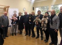 აფხაზეთიდან დევნილ მრავალშვილიან ოჯახებს ბარბარობის დღესასწაული მიულოცეს