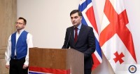 ვახტანგ მახარობლიშვილი ნორვეგიის საელჩოს სახელით გამართულ საზეიმო მიღებას დაესწრო