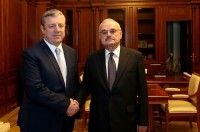 გიორგი კვირიკაშვილი აზერბაიჯანელ კოლეგას შეხვდა