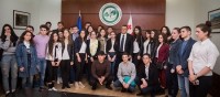 ქუთაისის სკოლების მოსწავლეები სოფლის მეურნეობის სამინისტროს საქმიანობას გაეცნენ