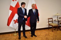 ირაკლი კობახიძე პოლონეთის რესპუბლიკის სენატის მარშალს შეხვდა