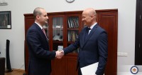  სლოვაკეთის ელჩმა მიხეილ ჯანელიძეს რწმუნებათა სიგელების ასლები გადასცა