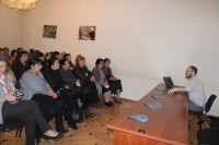 მასწავლებლის ეროვნული ჯილდოს ორგანიზატორები ახალციხის მუნიციპალიტეტის მასწავლებლებს შეხვდნენ