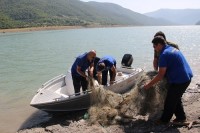 ჟინვალის წყალსაცავსა და ბაზალეთის ტბაზე უკანონო თევზჭერის ფაქტები გამოვლინდა