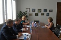 გიორგი ხატიძემ, ლევან გოგიჩაიშვილმა და მამუკა ჩიქოვანმა ურუგვაის პარლამენტის სენატორს, მონიკა ჩავიერს უმასპინძლეს