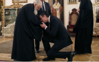 გიორგი გახარია საპატრიარქოში ილია მეორეს შეხვდა