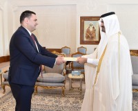  საქართველოს ელჩმა კატარის ემირის მოადგილეს რწმუნებათა სიგელები გადასცა