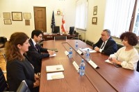 ზვიად კვაჭანტირაძე ტომონორი ჰასეგავას შეხვდა