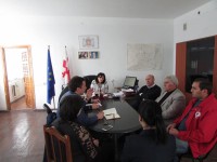  პროექტის „განავითარე შენი რეგიონი" წარმომადგენლებმა ნინოწმინდაში შეხვედრა გამართეს 