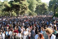 თსუ-ს პირველ კორპუსთან სტუდენტური ორგანიზაციების სამუშაო შეხვედრა გაიმართა