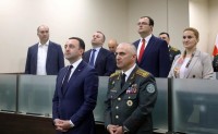თავდაცვის მინისტრმა დამოუკიდებლობის დღე ქართველ მშვიდობისმყოფელებს მართვის ცენტრიდან მიულოცა
