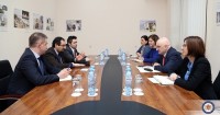 დავით დონდუამ ევროპის საბჭოს დელეგაციის წევრებთან შეხვედრა გამართა