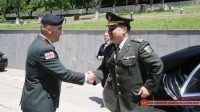 უკრაინის თავდაცვის მინისტრი სერჟანტთა მომზადების ცენტრს ესტუმრა