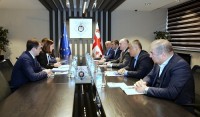სახელმწიფო უსაფრთხოების სამსახურის უფროსის მოვალეობის შემსრულებელი სახელმწიფო ინსპექტორს შეხვდა