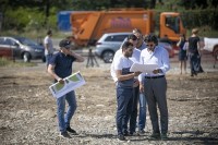 დედაქალაქის მერი მონუმენტის - „ადამიანი და მზე“ მიმდებარედ არსებული თარგების სარეაბილიტაციო სამუშაოებს გაეცნო